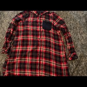 Japanese Plaid Button Up